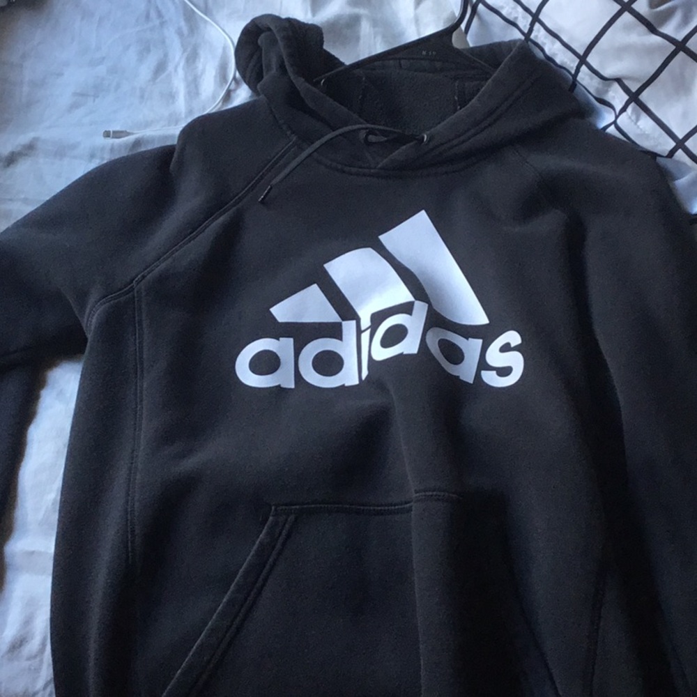 Black adidas hoodie